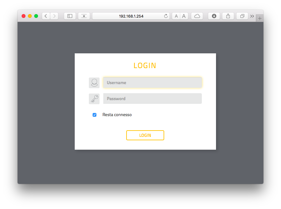 Fastgate Modem Login