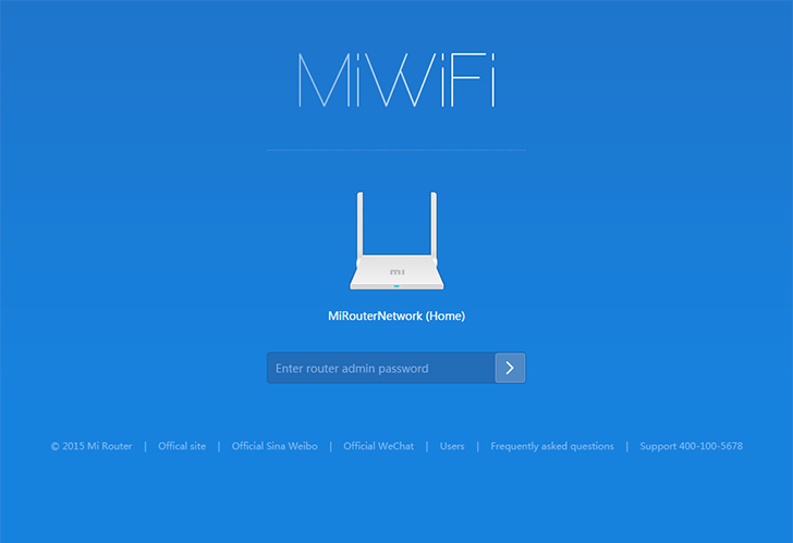 MiWiFi Login – miwifi.com