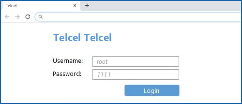 Telcel Modem Login