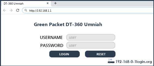 Umniah Router Login